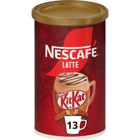 NESCAFE NESCAFE NESCAFE Cappuccino soluble Latte KitKat NESCAFE 273g 13 tasses