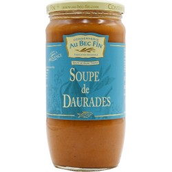 CONSERVERIE AU BEC FIN Soupe Velouté Daurades, Crabes, Vin Blanc 800g