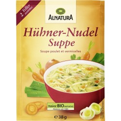 ALNATURA Soupe poulet et pâtes le paquet 38g