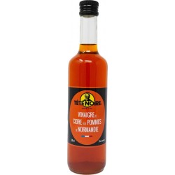 TETE NOIRE Vinaigre de cidre aux pommes de Normandie 50cl