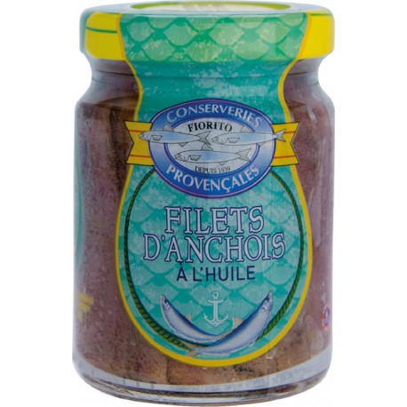 CONSERVERIES PROVENCALES Filets d'Anchois à l'Huile 105g