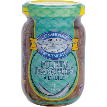 CONSERVERIES PROVENCALES Filets d'Anchois à l'Huile 205g