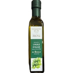 FRANCOIS ROMEO Huile d'olive au basilic 25cl