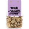 LES NICOIS Biscuits apéritif mini-focaccias aux olives de Papi Armando 200g