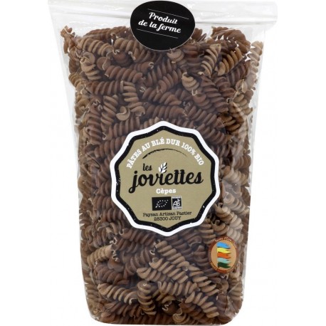 LES JOVIETTES Pâtes fusilli bio cèpes 300g