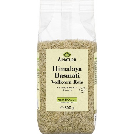 ALNATURA Riz Long Complet Basmati Himalaya 35 min 500g