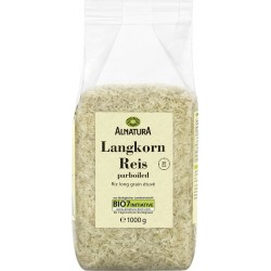 ALNATURA Riz Long Etuvé Bio 15 min 1Kg