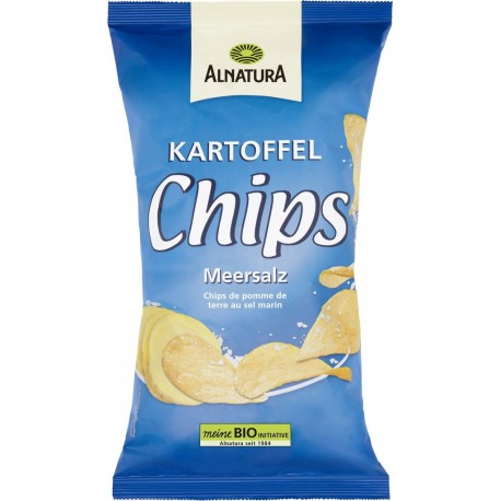ALNATURA Chips pomme de terre sel bio 125g