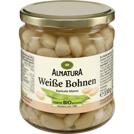 ALNATURA Haricots blancs le pot 240g