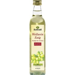 ALNATURA Vinaigre de vin blanc 500ml