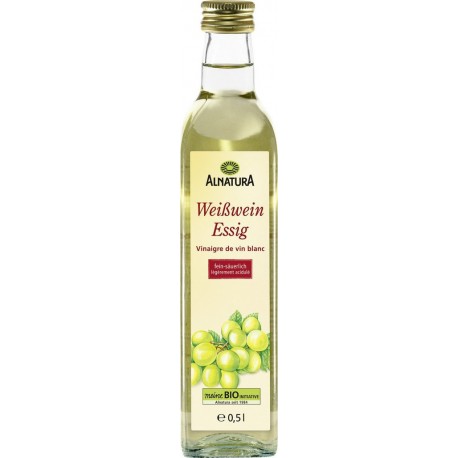 ALNATURA Vinaigre de vin blanc 500ml