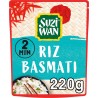 SUZIWAN Riz basmati micro ondable 220g