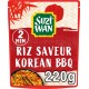 BBQ SUZI WAN Riz micro ondable saveur korean 220g