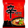NONGSHIM Nouilles instentannées coréennes bouillon de bœuf épicé lot de 20 sacs