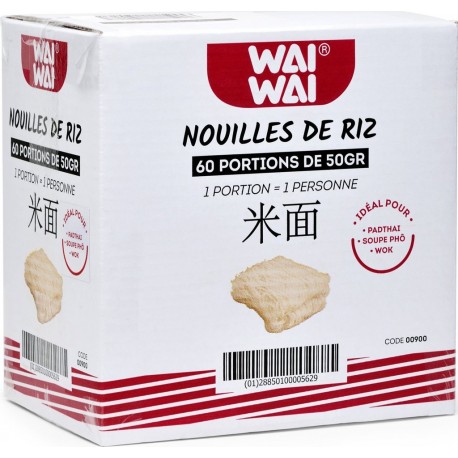 WAI WAI Nouilles de riz 3Kg