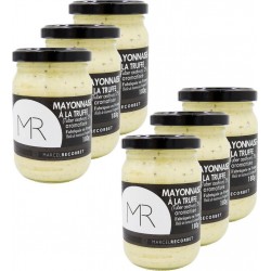 Marcel Recorbet Mayonnaise À La Truffe Blanche D'été 2% les 6 unités de 0.18Kg