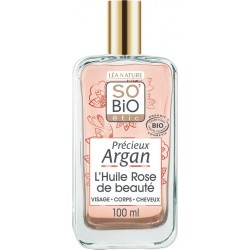 SO BIO ETIC Huile Sèche Visage Corps Cheveux Argan Bio 100ml