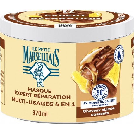 LE PETIT MARSEILLAIS Masque Capillaire Expert Réparation Huile de Jojoba 370ml
