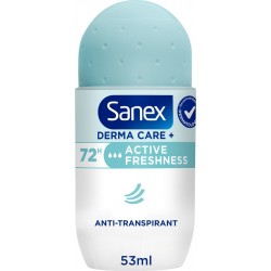 SANEX Déodorant Derma Care + Active Freshness 72h le roll-on 53ml