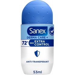 SANEX Déodorant bille Anti-transpirant Derma Care + 72h 53ml
