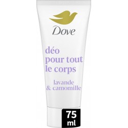 DOVE Déodorant pour Tout le Corps Lavande et Camomille le tube de 75ml