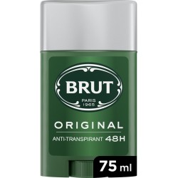 BRUT Déodorant stick homme Anti-Transpirant Original le stick de 75ml