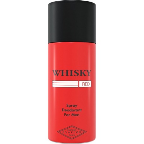 WHISKY Déodorant spray homme Parfumé Red 150ml