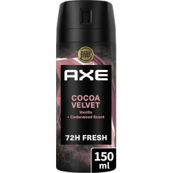 AXE Déodorant spray Homme 72h Cocoa Velvet 150ml