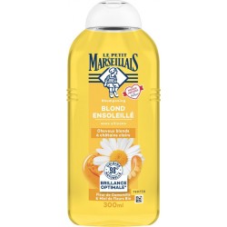 LE PETIT MARSEILLAIS Shampoing Cheveux blonds à châtains clairs Camomille Bio et Miel Bio 300ml
