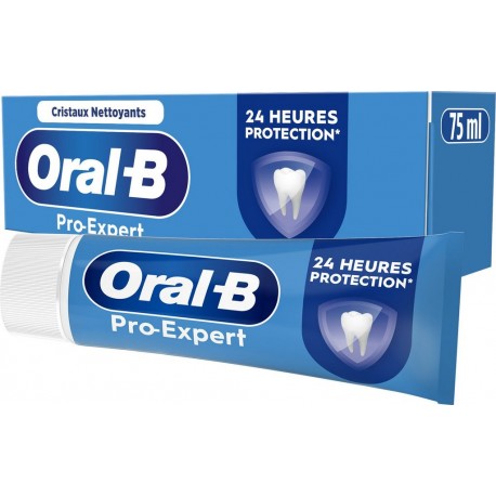 ORAL-B Dentifrice Pro-Expert Cristaux Nettoyants le tube de 75ml