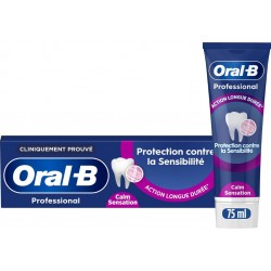 ORAL-B Dentifrice Professional Protection Sensibilité le tube de 75ml