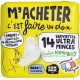 RAMDAM Serviettes Hygiéniques avec Ailettes Flux Normal Ultra Minces Coton 100% Bio 14 serviettes
