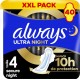 ALWAYS Serviette Hygiénique Secure Night avec Ailettes 40 serviettes hygéniques