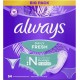 ALWAYS Protège-Slip Daily Fresh Normal Flexible 0% parfum 54 protège-slip