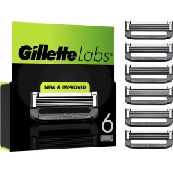 GILLETTE Lames de rasoir Pour Homme Gillette Labs 6 recharges de lames de rasoir