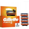 GILLETTE Lames de rasoir Pour Homme Fusion 5 4 recharges de lames de rasoir