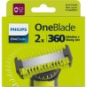 PHILIPS Lame de rasoir Pour Homme Visage et Corps OneBlade 360 2 produits