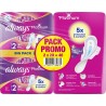 ALWAYS Serviettes Hygiéniques avec Ailettes Platinum Long Plus lot de 2 paquets de 20 serviettes