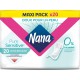 NANA Serviettes Hygiéniques sans Ailettes Ultra Régulier Pure Sensitive pack de 20 serviettes hygiéniques
