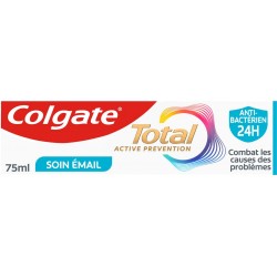 COLGATE Dentifrice Total Active Prévention Soin Email le tube de 75ml