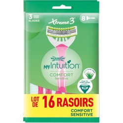WILKINSON Rasoirs Jetables Femme Xtreme 3 Comfort Sensitive lelotde16rasoirs