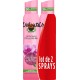 USHUAIA Déodorant spray Orchidée les 2 flacons de 200ml