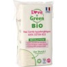LOVE AND GREEN Cotons Carrés Bébé Bio Hypoallergéniques Visage Et Corps 70 carés de coton