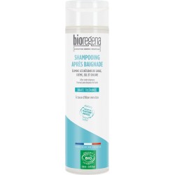 BIOREGENA Shampoing Après Baignade Élimine Résidus de Sable Crème Sel et Chlore Haute Tolérance A Base d'Aloe Vera Bio 250ml