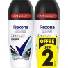 REXONA Déodorant bille Anti-traces blanches et jaunes 72h Invisible Aqua Advanced Protection lot de 2 sticks