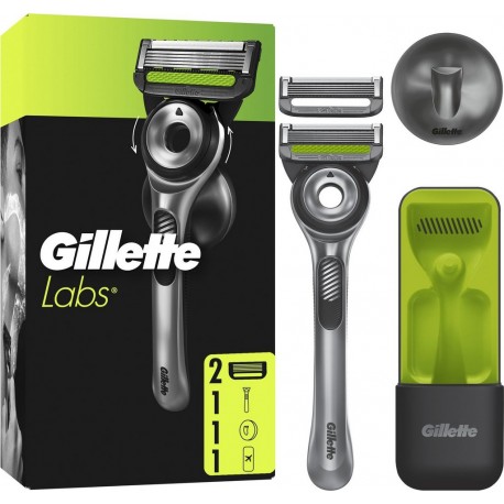 GILLETTE Rasoir Pour Homme Exfoliant Chauffant Technologie Flexdisc Labs 5 produits