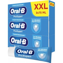 ORAL-B Dentifrice Pro-Expert Propreté Rafraîchissante lot de 3 tubes de 75ml