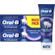ORAL B Dentifrice Protection Gencives Menthe Extra Fraîche lot de 2 tubes de 75ml
