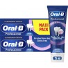 ORAL B Dentifrice Protection Gencives Menthe Extra Fraîche lot de 2 tubes de 75ml