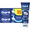 ORAL-B Dentifrice Professional Prévention du Tartre lot de 2 tubes 75ml